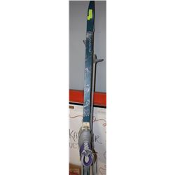 SALOMON ARCTIC CROSS COUNTRY SKIS AND POLES WITH