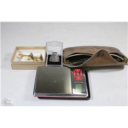 FLAT WITH RAYBAN SUNGLASSES , SCALE, HARLEY