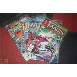 FLAT W/ "MAGIK" 4-PART COMPLETE MARVEL