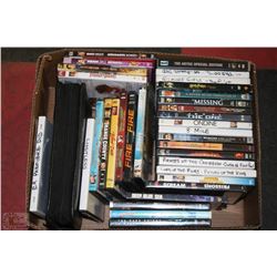 BOX W/80 DVD MOVIES
