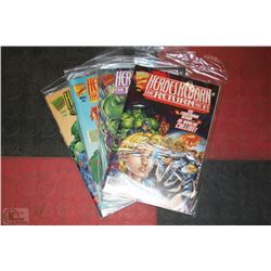 FLAT W/MARVEL COMICS - HEROES REBORN