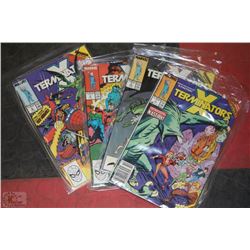 FLAT W/MARVELS X-TERMINATORS 4-COMIC
