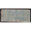 Image 2 : 1864 $10 The Confederate States of America Note