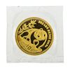 Image 1 : 1990 China 1/10 oz. Panda 10 Yuan Gold Coin - Sealed