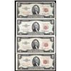 Image 1 : Lot of (4) 1953/A/B/C $2 Legal Tender Notes