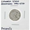 Image 1 : 1492-1506 Lithuania Vilnius Alexandros Pusgrasis Silver Coin