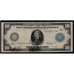1914 $10 Federal Reserve Large Size Note