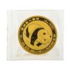 Image 2 : 1983 China 1/2 Oz. Gold Panda Coin Sealed