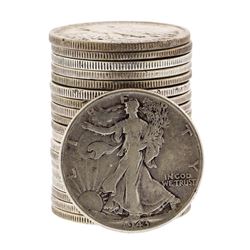 Set of (20) Half Dollar Silver Coins