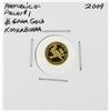 Image 1 : 2009 $1 Republic of Palau Kookaburra 1/2 Gram Gold Coin