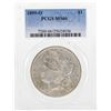 Image 1 : 1899-O $1 Morgan Silver Dollar Coin PCGS MS66