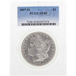 1897-O $1 Morgan Silver Dollar Coin PCGS XF45