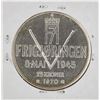 Image 2 : 1970 Norway KM 414 25 Kroner Coin