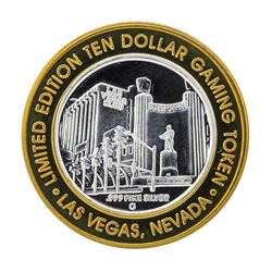 .999 Silver Las Vegas Club $10 Casino Gaming Token Limited Edition