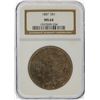 Image 1 : 1887 $1 Morgan Silver Dollar NGC Graded MS64