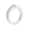 Image 3 : 14KT White Gold 0.52ctw Diamond Ring
