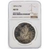 Image 1 : 1876 $1 Seated Liberty Trade Dollar Coin NGC AU55