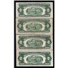 Image 2 : Lot of (4) 1953/A/B/C $2 Legal Tender Notes