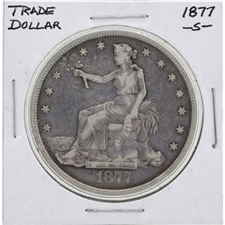 1877-S Liberty Seated Trade Dollar Silver Coin