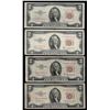 Image 1 : Lot of (4) 1953/A/B/C $2 Legal Tender Notes