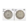 Image 1 : Set of (2) Mexico 8 Reales Silver Coins