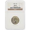 Image 1 : 1940 Quarter Dollar Coin NGC MS66