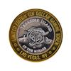 Image 2 : .999 Silver Treasure Island Las Vegas $10 Casino Gaming Token Limited Edition