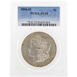 1896-O $1 Morgan Silver Dollar Coin PCGS AU55