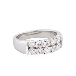 14KT White Gold 0.88ctw Diamond Ring