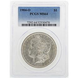 1904-O $1 Morgan Silver Dollar Coin PCGS MS64