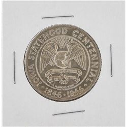 1946 Iowa Centennial Commemorative Half Dollar Coin