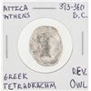 Image 1 : 393-360 BC Attica Athens Greek Tetradrachm Owl Coin