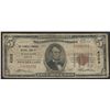 Image 1 : 1929 $5 National Bank Note of Wabash Indiana Charter #6309