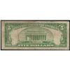 Image 2 : 1929 $5 National Bank Note of Indianapolis Indiana Charter #869