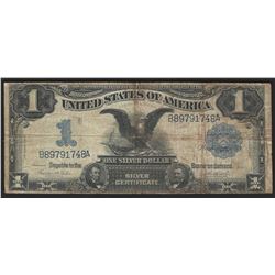 1899 $1 Black Eagle Silver Certificate Note