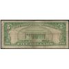 Image 2 : 1929 $5 National Bank Note of Milwaukee Wisconsin Charter #64