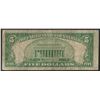 Image 2 : 1929 $5 National Bank Note of Chicago Illinois Charter #11092