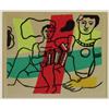Image 1 : Fernand Leger (1881-1955), French, L'ENFANT A L'ACCORDIAN, 1953, Colour aquatint; numbered 42/7...
