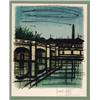 Image 1 : Bernard Buffet (1928-1999), French, LE PONT DE LA CONCORDE, 1968 (S125), Colour lithograph; sig...