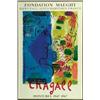 Image 1 : Marc Chagall (1887-1985), Russian/French, AFFICHE D'EXPOSITION CHAGALL A LA FONDATION MAEGHT, P...