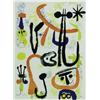 Image 1 : Joan Miro (1893-1983), Spanish, PERSONNAGES ET ANIMAUX (M 97), Colour lithograph; signed, dated...