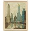 Image 2 : Nicholas Hornyansky (1896-1965), Canadian, CENTRAL PARK SOUTH (New York); LITTLE CHURCH AROUND...