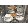 Image 1 : LOT OF CHINA TEA CUPS AND SAUCERS