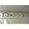 Image 1 : PLATE RACK WITH LOT OF COLLECTOR PLATES