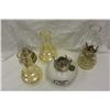 Image 1 : 3 OIL LAMPS WITH SHADES