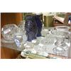 Image 1 : SHELF LOT OF MISC. GLASSWARE