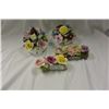 Image 1 : FOUR BONE CHINA FLORALS