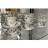 Image 1 : TWELVE ROYAL ALBERT CUPS AND SAUCERS