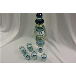 ART DECO DECANTER SET