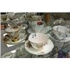 Image 1 : LOT OF TEA CUPS AND SAUCERS